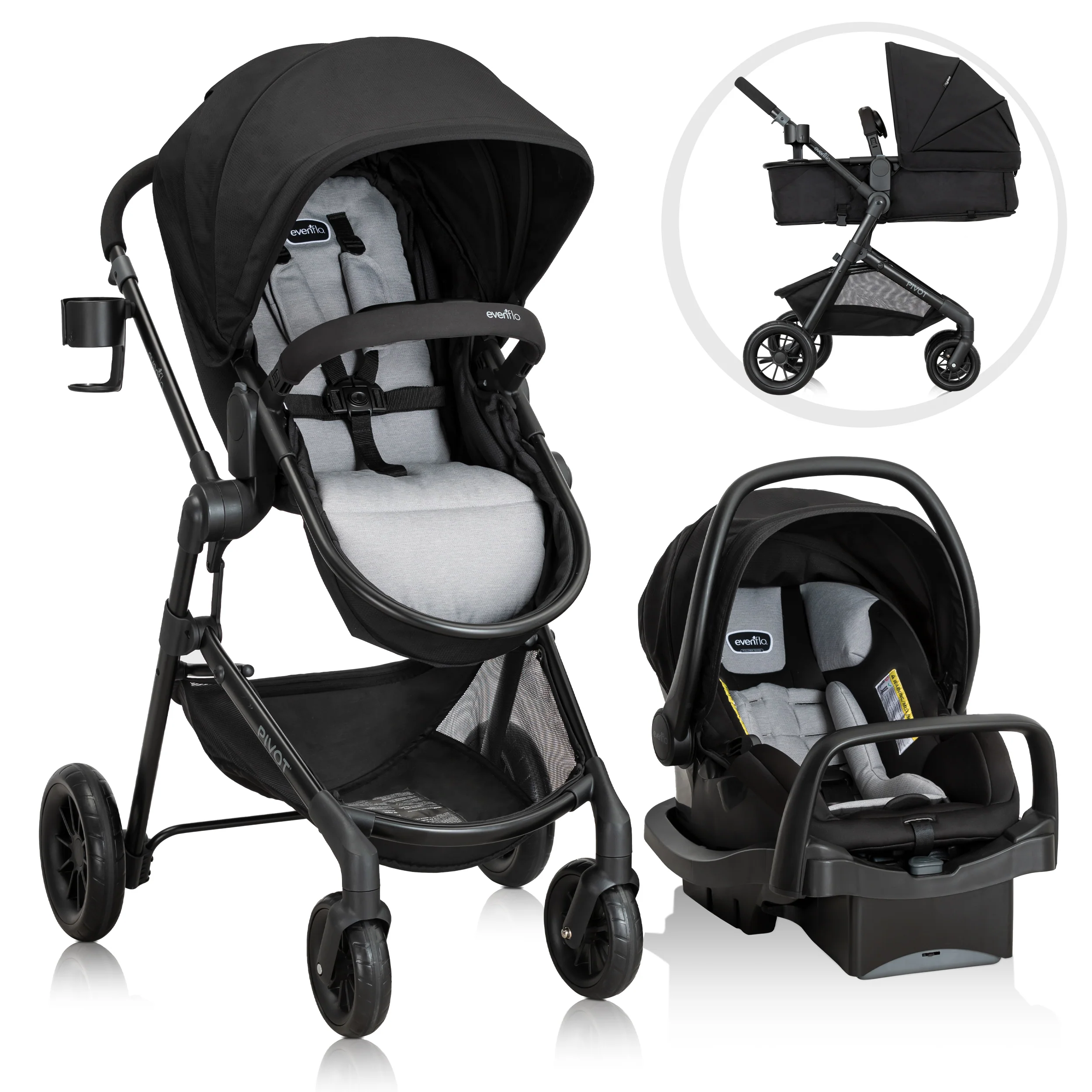 Pivot Modular Travel System with LiteMax Infant Car Seat - Image 3