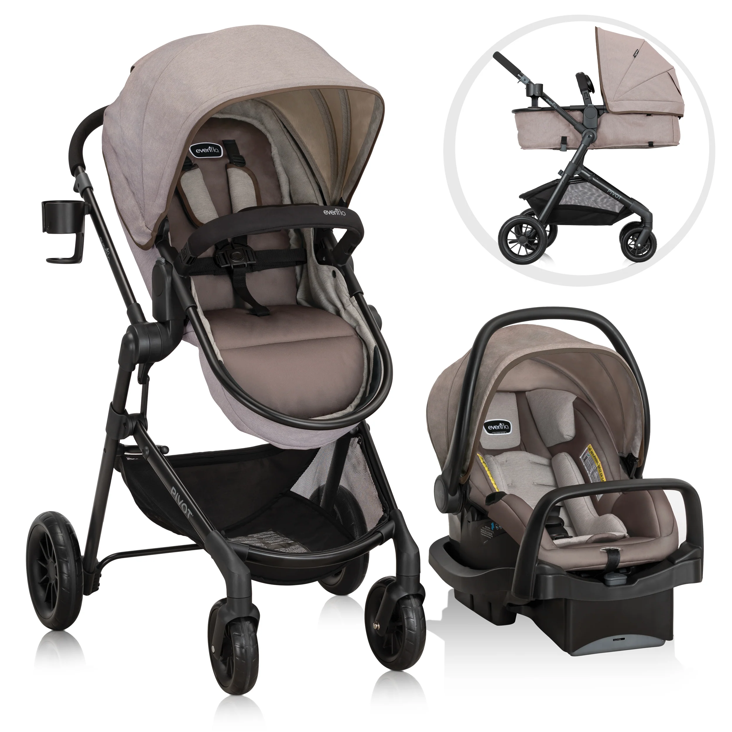 Pivot Modular Travel System with LiteMax Infant Car Seat - Image 4