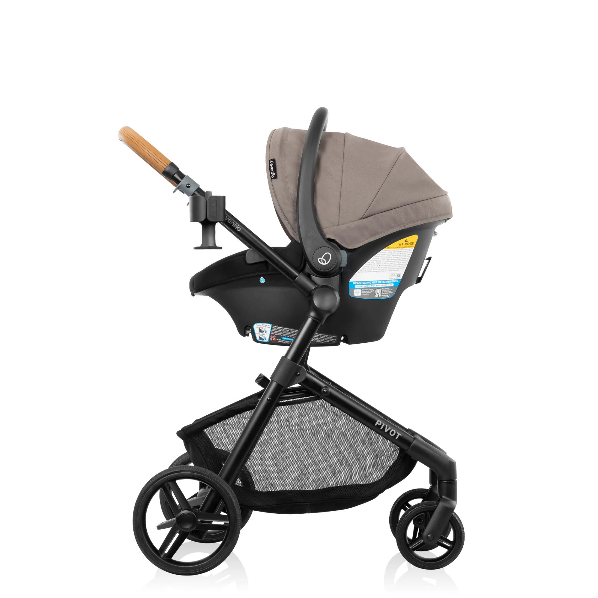 Pivot NXT Travel System w/ Revolve180 LiteMax NXT Infant Car Seat - Image 6