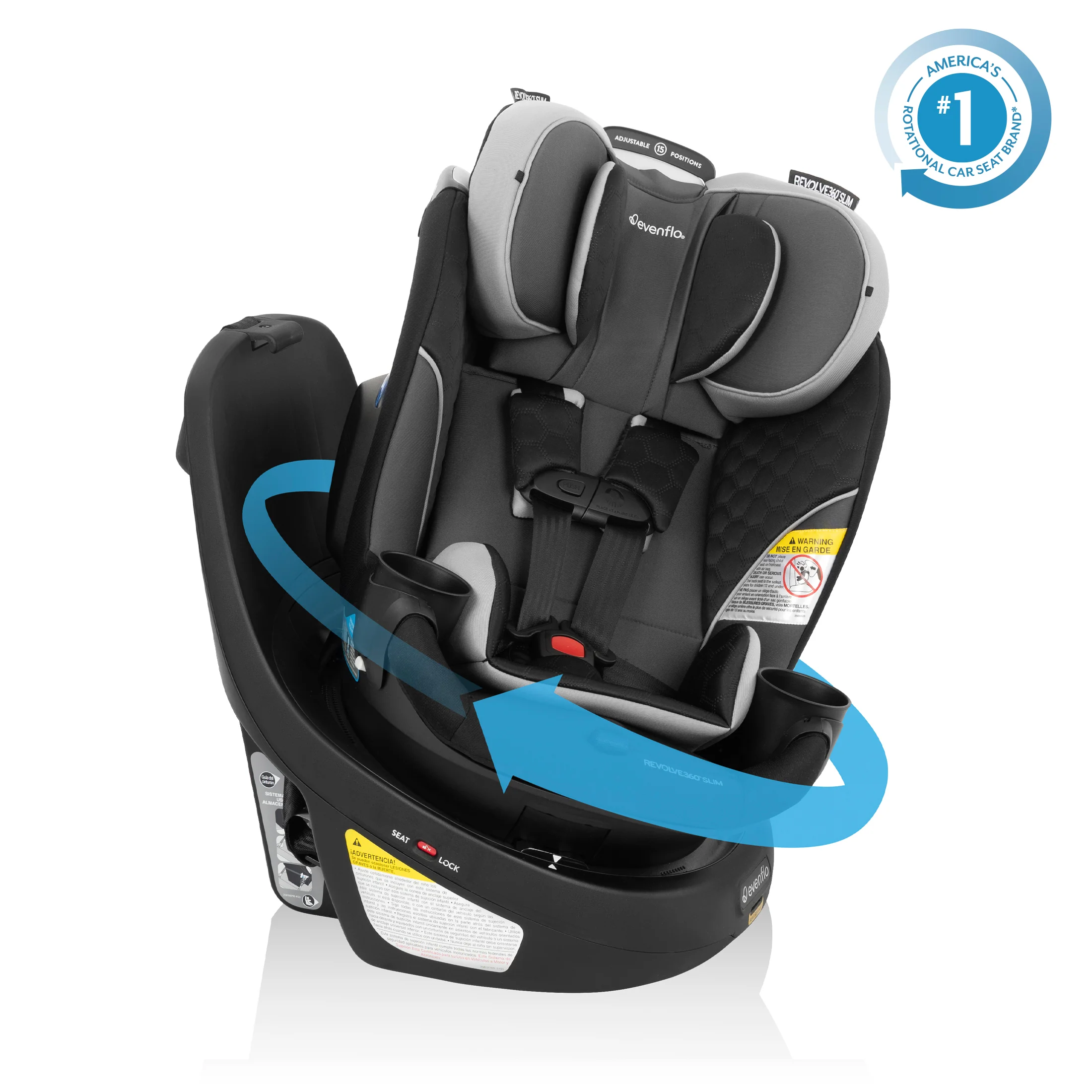 Revolve360 Slim 2-in-1 Rotating Car Seat - Image 3